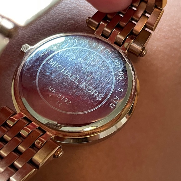 Michael kors watch darci rose gold